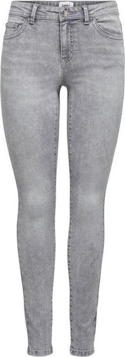 Only Wauw Life Dames Skinny Jeans - Maat W32 X L32