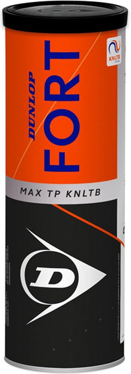 Dunlop Fort Max TP KNLTB Tennisballen - 3 stuks