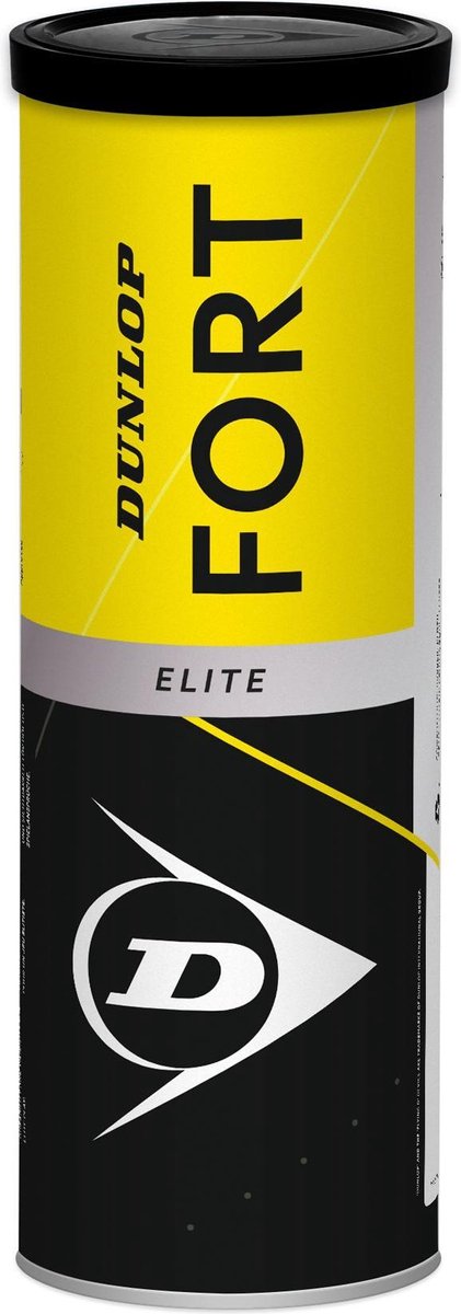 Dunlop Fort Elite Tennisballen - 3 stuks