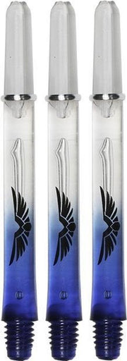 Shot Eagle Claw Duo Dartshafts - Clear - Blauw - Medium - (1 Set)