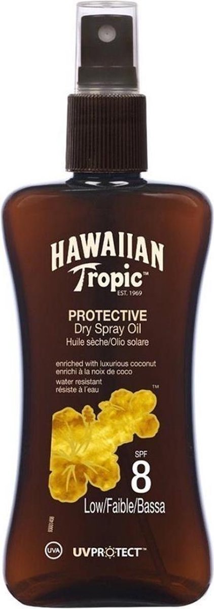 Hawaiian Tropic 5099821009977 zonnebrandolie Lichaam 200 ml