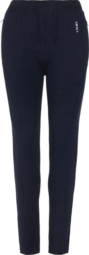 LXURY Dames Slim-Fit Joggingsbroek maat XL - Sportbroek - Donkerblauw