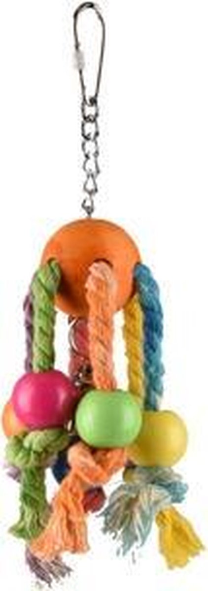 Zooselect Vogelspeelgoed Kooihanger Rainbow Spy