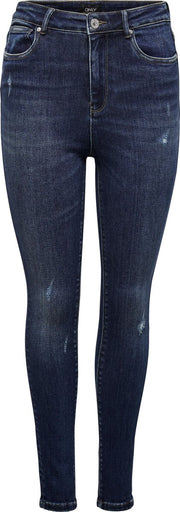 Only Mila Life High Waist Dames Skinny Jeans - Maat W26 X L30