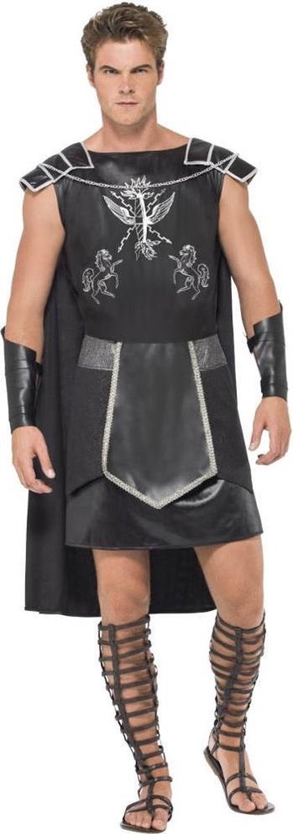 Duistere gladiator kostuum voor mannen - Verkleedkleding