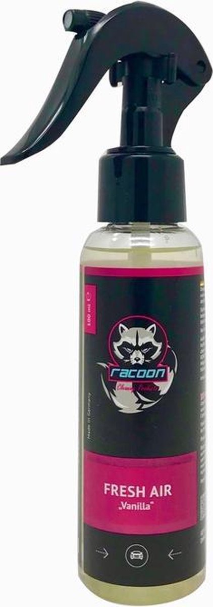 Racoon AIR FRESHENER / Car Fragrance Luchtverfrisser - Vanilla 100ml