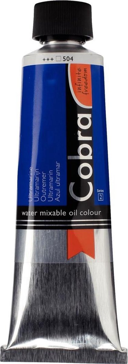 Cobra Artist Watervermengbare Olieverf 150mL 504 Ultramarijn