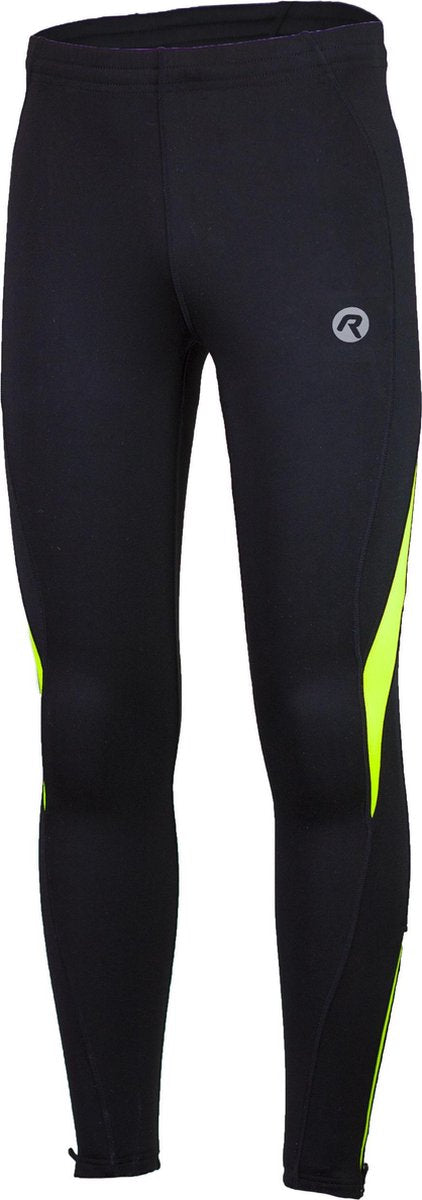 Rogelli Dunbar Running Wintertight  Sportlegging - Maat M  - Mannen - zwart/geel