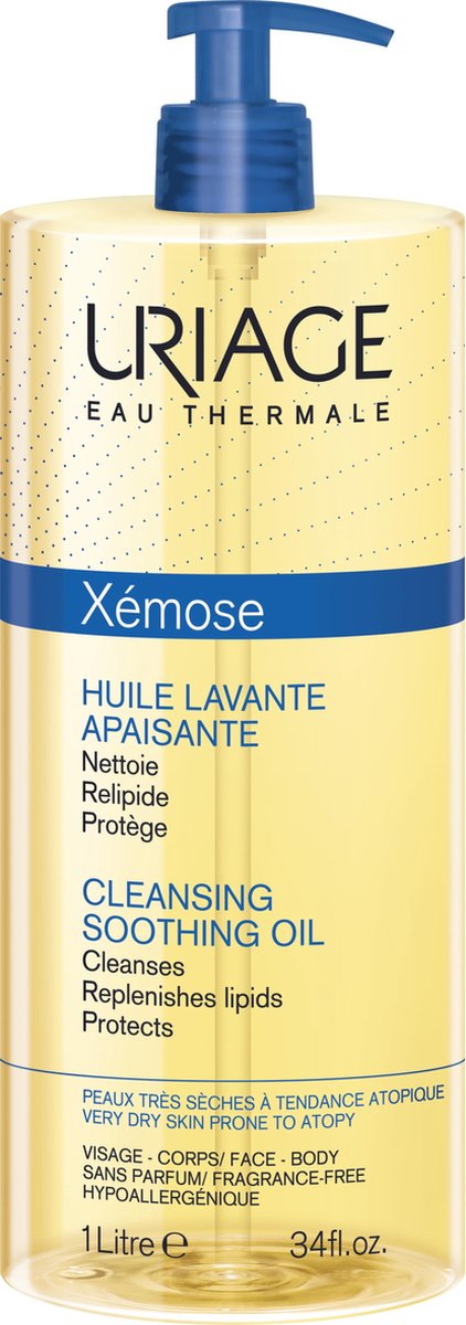 Uriage Xémose verzachtende reinigingsolie 1000ml