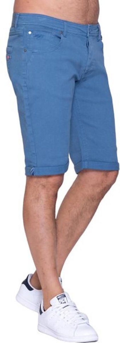 MZ72 - Heren Bermuda - Flacker - Blauw