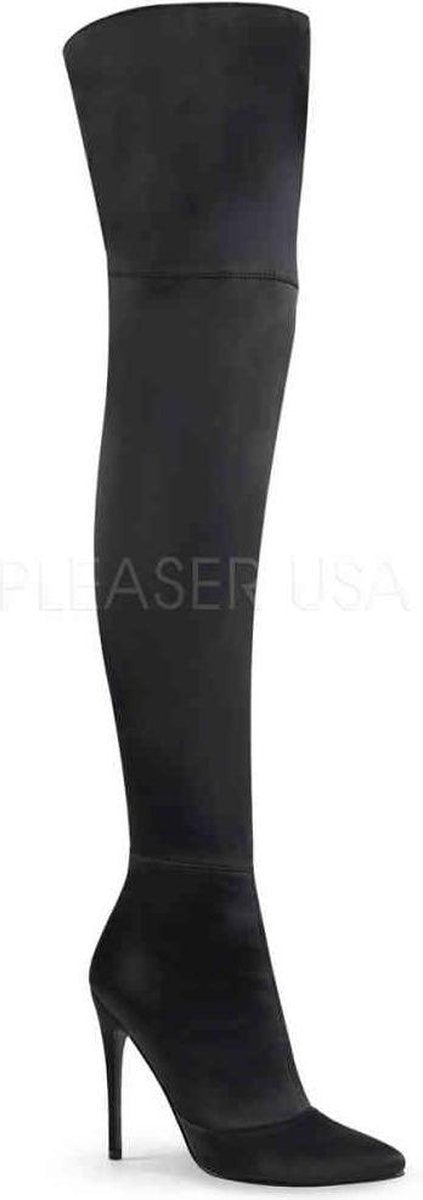 COURTLY-3012 - (EU 38 = US 8) - 5 Stretch Thigh High Boot