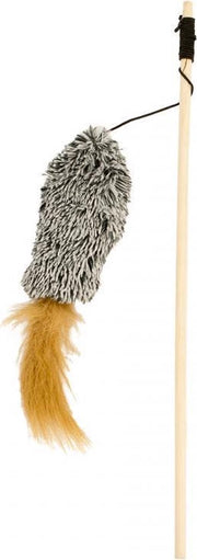 Speelhengel puffer vis met catnip 20x5cm