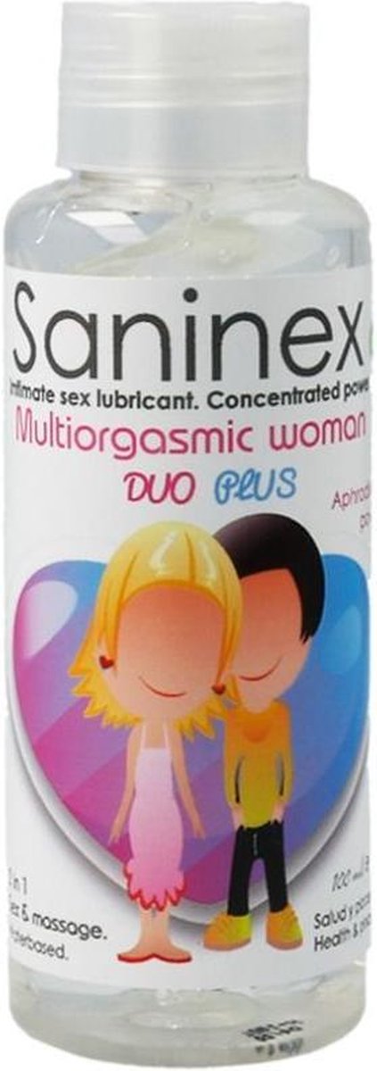 SANINEX MULTIORGASMIC WOMAN DUO PLUS 2 EN 1