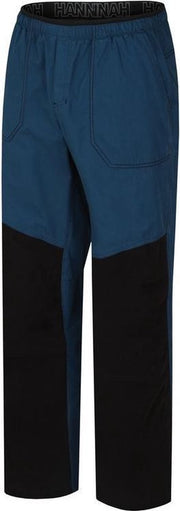 Hannah Vrijetijdsbroek Blog Heren Katoen/polyamide Donkerblauw/zwart Mt L