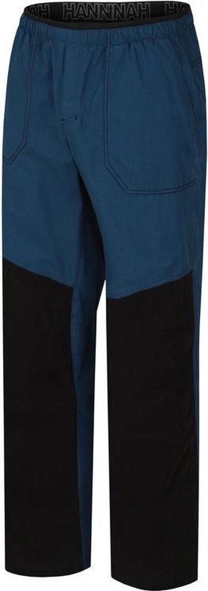 Hannah Vrijetijdsbroek Blog Heren Katoen/polyamide Donkerblauw/zwart Mt L