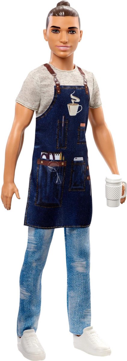 Barbie Careers Ken Barista - Barbiepop