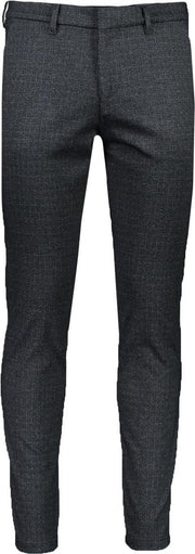 Drykorn Broek Grijs Getailleerd - Maat W29 X L32 - Heren - Herfst/Winter Collectie - Poloyester;Viscose;Elastaan