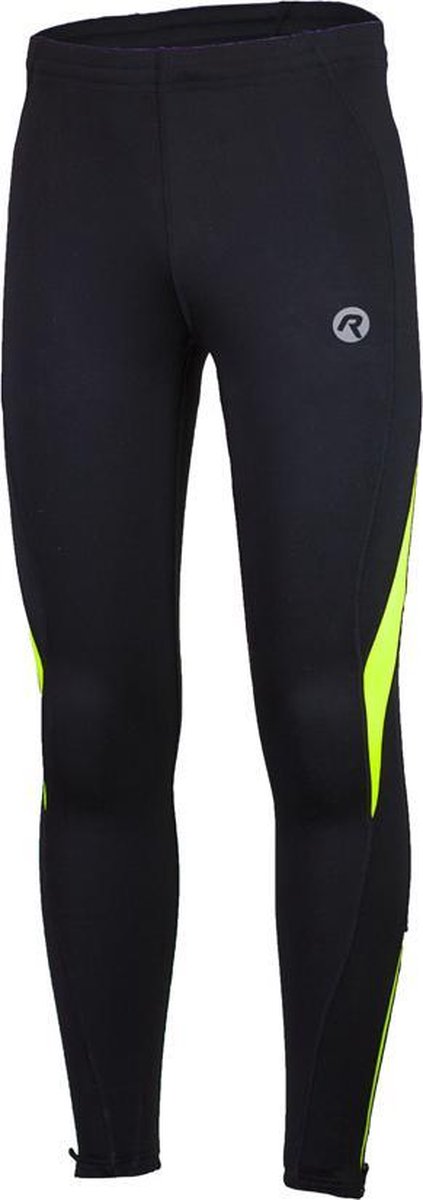 Rogelli Dunbar Running Wintertight  Sportlegging - Maat S  - Mannen - zwart/geel