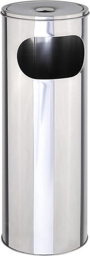 Haushalt 16260 - Asbak - RVS - met afvalbak - 25 liter
