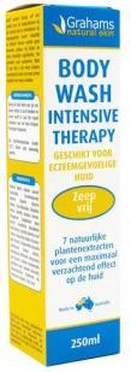 Grahams - Hypoallergene Body wash intensive therapy / Douchegel - 250 ml