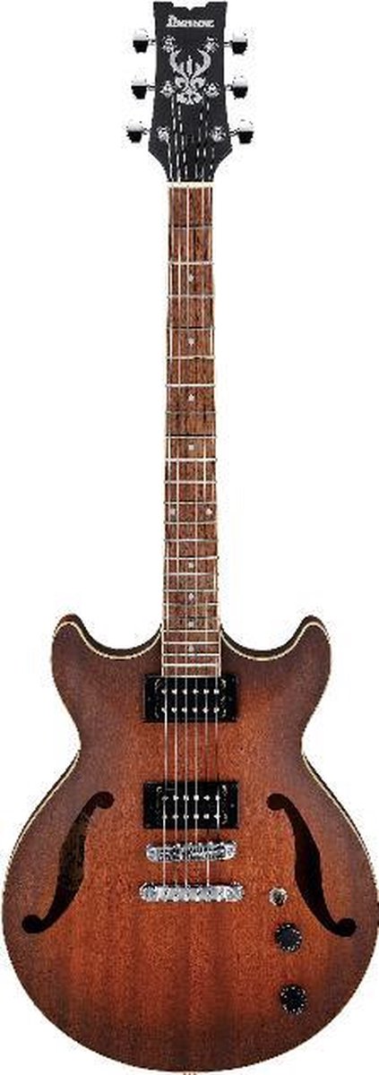 Elektrische gitaar Ibanez AM53TF Semi-hollow Tobacco Flat