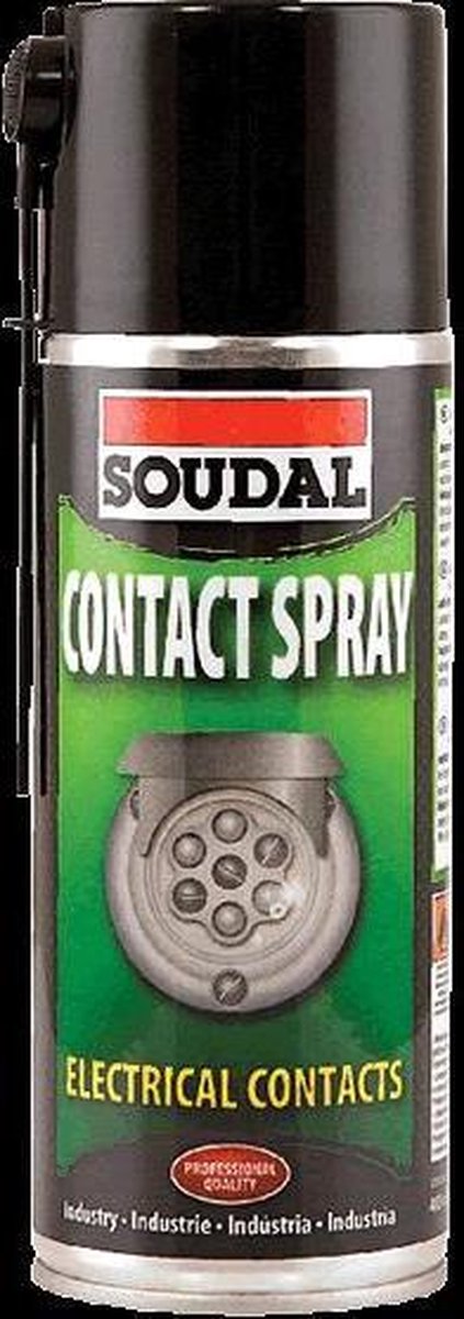 Soudal contactspray 400ml x 6 stuks