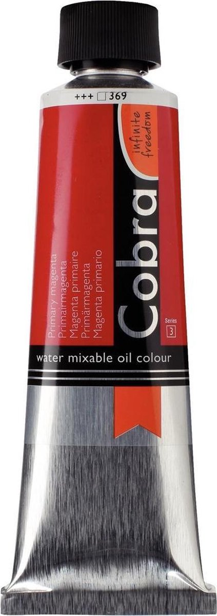 Cobra Artist Watervermengbare Olieverf 150mL 369 Primairmagenta