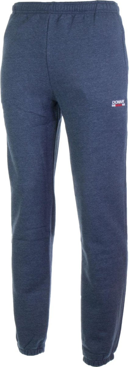 Donnay - Joggingbroek met cuff - Mannen - Maat XXL - Blauw gemêleerd
