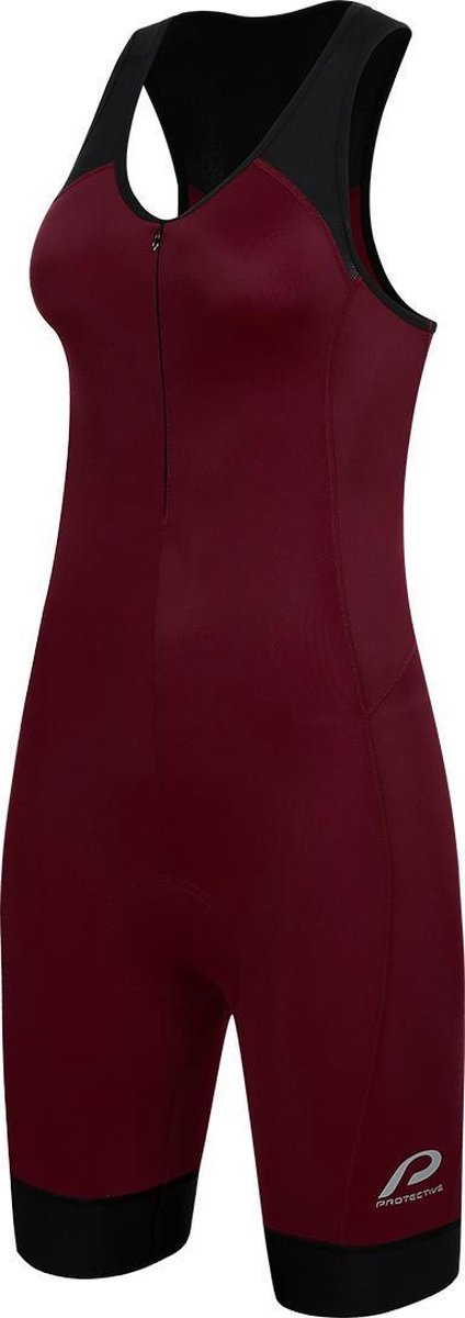 Protective Fietsbroek P-bella Dames Polyamide Bordeaux Maat 44