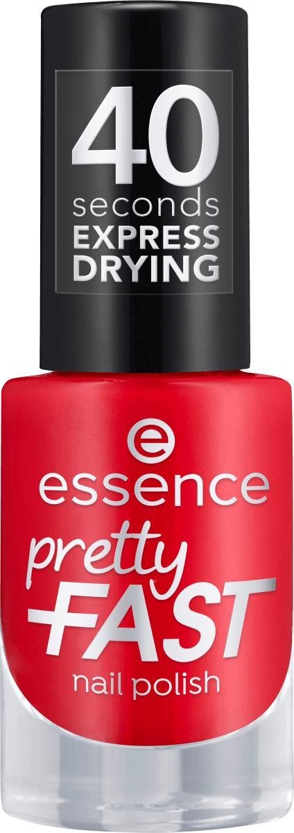 Essence Pretty Fast Nail Polish nagellak 5 ml Rood Glans