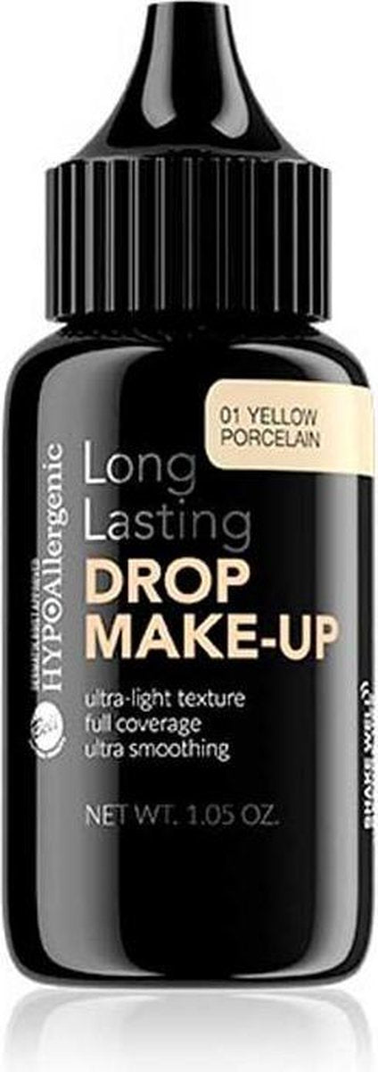 Hypoallergenic – Hypoallergene Long Lasting Base Drop Make Up #01 Yellow Porcelain