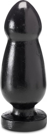 XXLTOYS - Sascha - XXL Plug - Inbrenglengte 20 X 7.5 cm - Black - Uniek design Buttplug - Stevige Anaal plug - Made in Europe