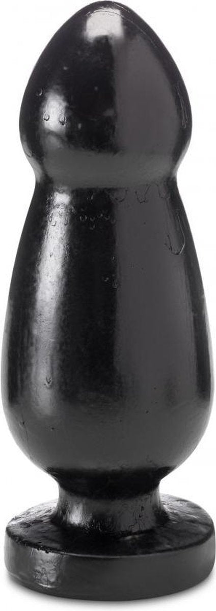 XXLTOYS - Sascha - XXL Plug - Inbrenglengte 20 X 7.5 cm - Black - Uniek design Buttplug - Stevige Anaal plug - Made in Europe