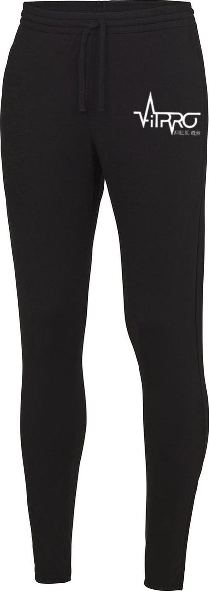 FitProWear Joggingbroek Slim-Fit - Zwart Maat XXL / 2XL - Joggingbroek - Sportbroek heren - Trainingsbroek heren - Slim Fit Broek heren - Joggingbroek Slim Fit - Trainingsbroek