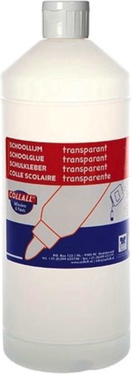 Lijm schoollijm Collall Transparant 1000 ml