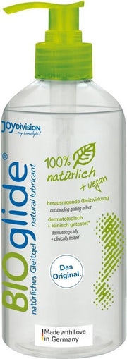 BIOglide – Natuurlijk en Biologisch Glijmiddel Dermatologisch Getest en Lichaamsvriendelijk ook voor Anaal Gebruik – 500 ML - Dispenser