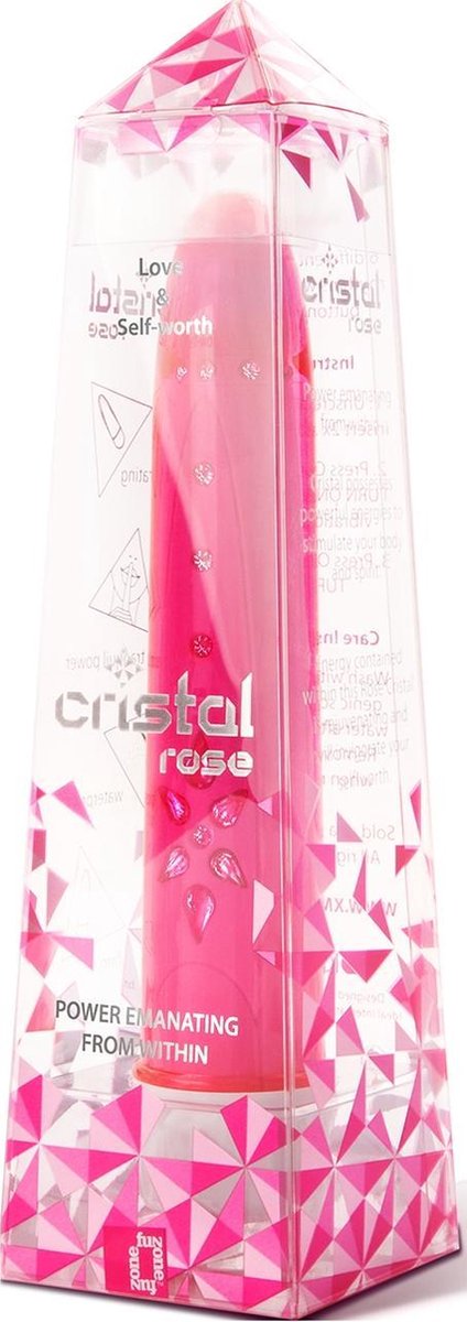VIBRATOR CRYSTAL ROSE