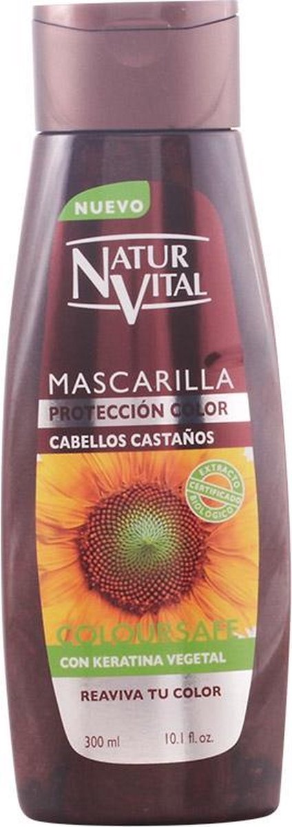 Olay Naturaleza Y Vida Colorsafe Brown Hair Mask 300ml