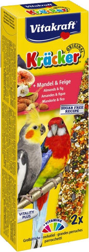 Vitakraft Valkparkietkracker Vogelsnack - Fruit - 2 Stuks