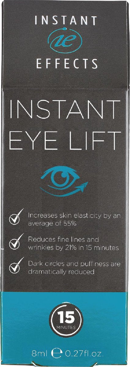 Instant Effects - Oogserum Vrouwen & Mannen - Anti Rimpel - Tegen Wallen en Donkere Kringen - Instant Eye Lift Serum