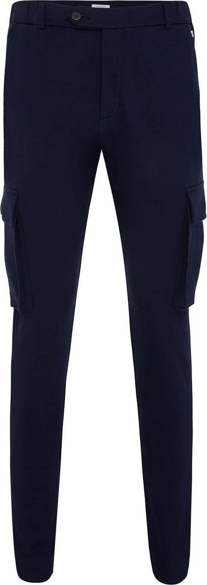 Malone | Pantalon met cargo zakken navy