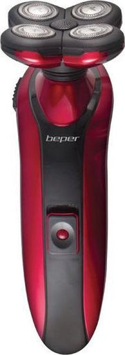 Beper Italia 40.994 - Oplaadbaar scheerapparaat - Rood/Zwart