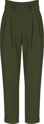 Green Paper Bag Trousers