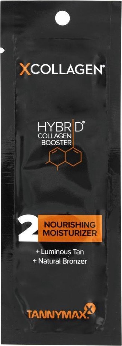 XCOLLAGEN 2 NOURISHING MOISTURIZER + LUMINOUS TAN + NATURAL BRONZER.  5x 15ML