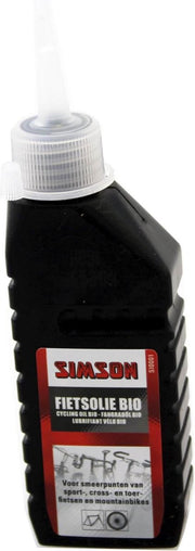 Fietsolie simson bio 100ml 021007 - ZWART