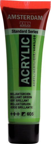 Acrylverf - 605 - Briljant groen - Amsterdam - 20ml