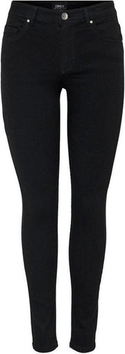 Only Wauw Life Mid Waist Skinny Fit Jeans Dames - Maat S (36)