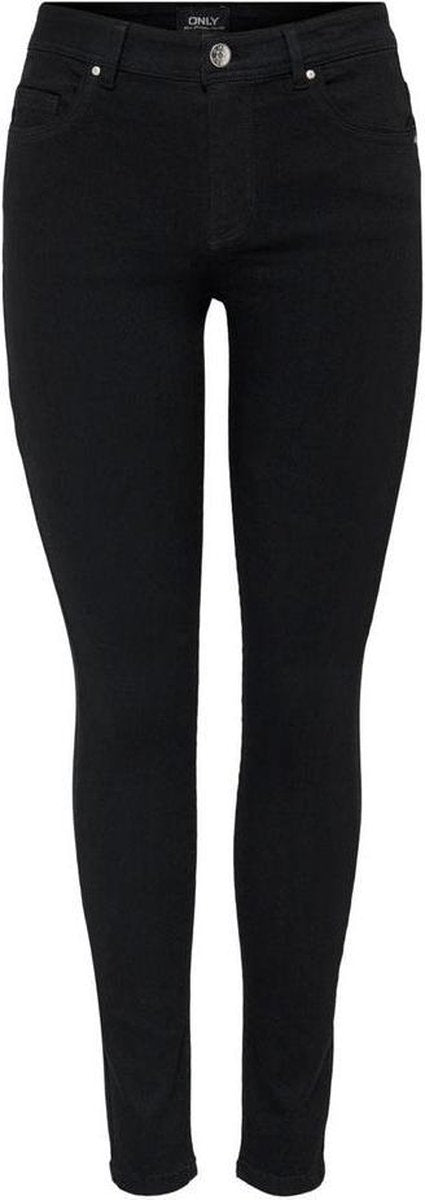 Only Wauw Life Mid Waist Skinny Fit Jeans Dames - Maat S (36)