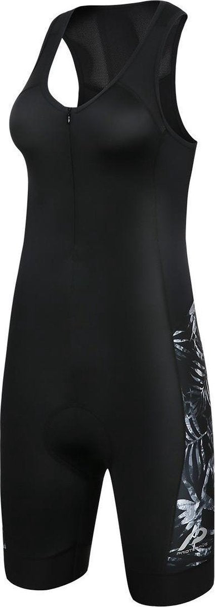 Protective Fietsbroek P-bella Flower Dames Polyamide Zwart Mt 46