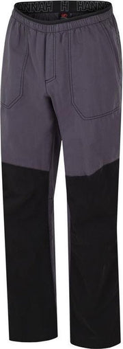 Hannah Vrijetijdsbroek Blog Heren Katoen/polyamide Grijs/zwart Mt Xl